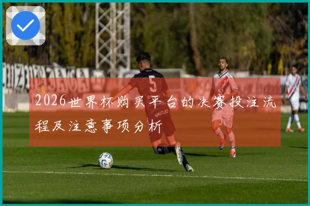 2026世界杯购买平台的决赛投注流程及注意事项分析