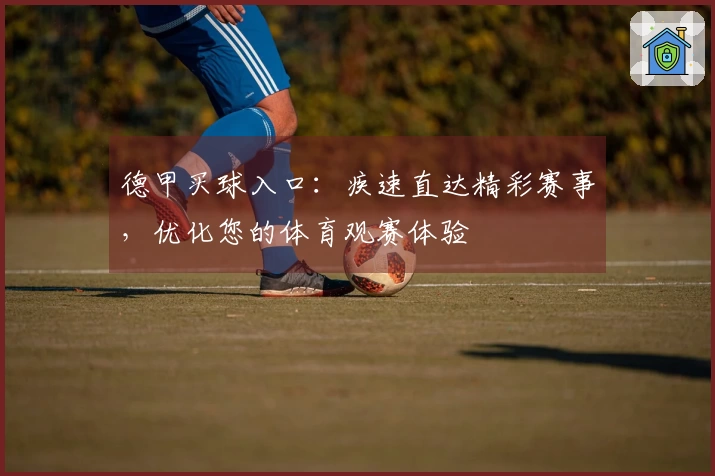 德甲买球入口：疾速直达精彩赛事，优化您的体育观赛体验