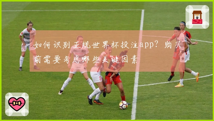 如何识别正规世界杯投注app？购买前需要考虑哪些关键因素